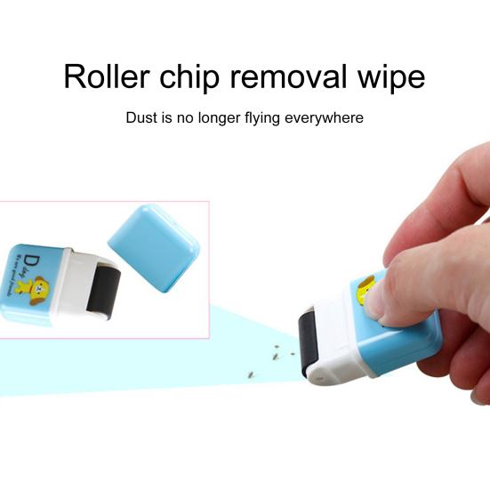 6Pcs Eraser Easy To Wipe Comfortable Grip Sophisticated Exquisite Cartoon Printing Good Elasticity Plastic Cute Roller Animal Eraser for School