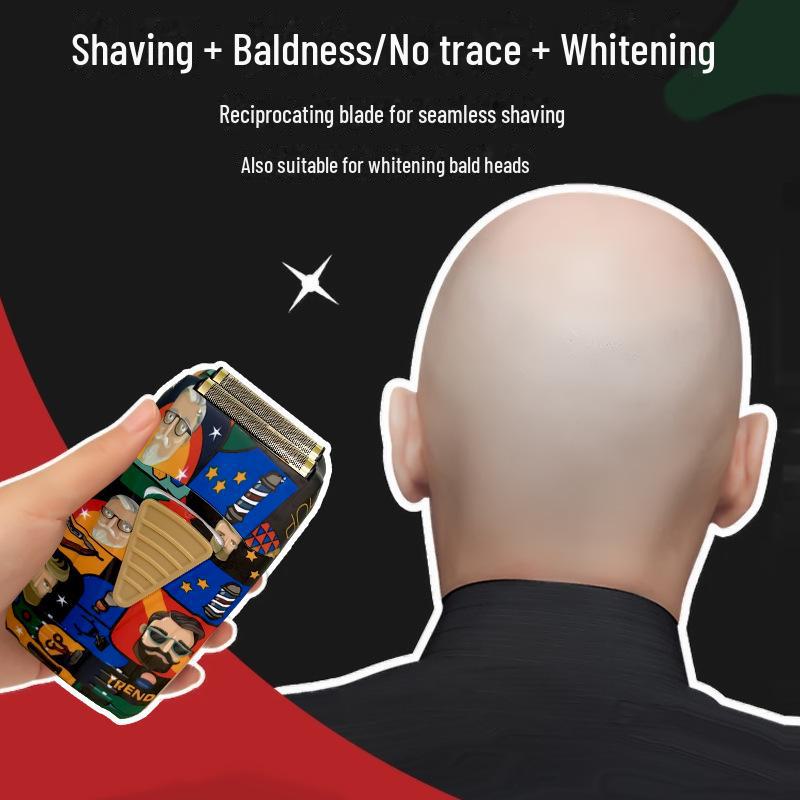 Graffiti 2-Piece Hair Clipper & Razor Set for Styling and Grooming