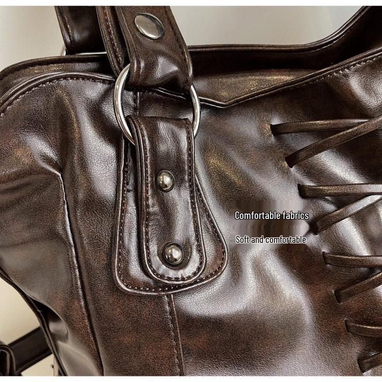 Women's High-End Large Capacity Versatile Tote and Crossbody Bag