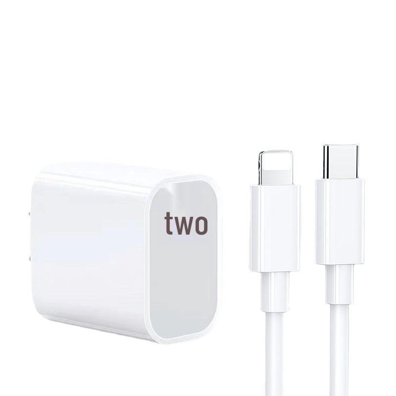 PD20W Fast Charger for Apple 14 Pro, 13 Max, 12, XS with Type-C Cable