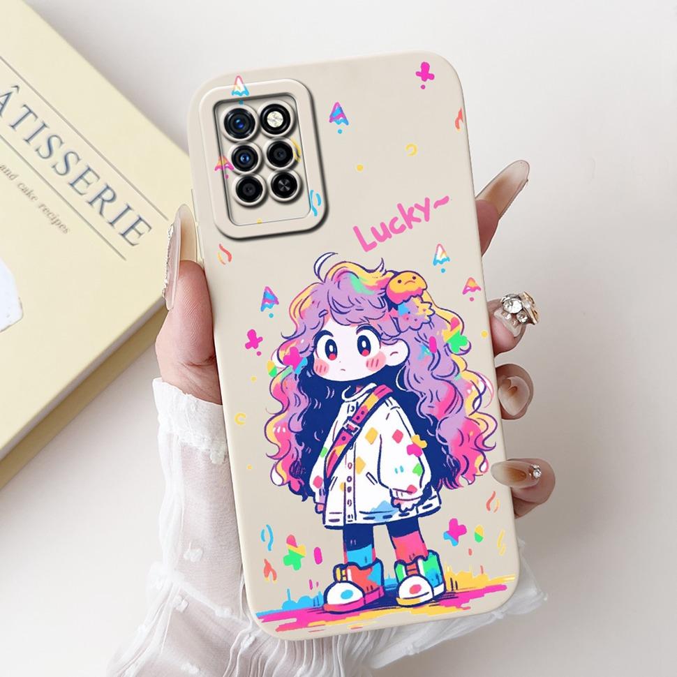 For Infinix Note 10 Pro Case X695 X695D Beautiful Flower Soft Silicone TPU Phone Cover For Infinix Note 10 Note10 Pro Case Funda