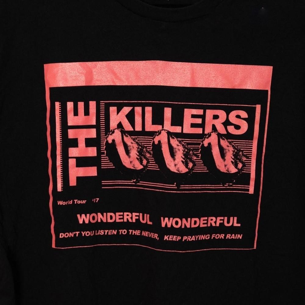 

The Killers Band Wonderful Tour 2017 Tshirt S to 5XL UR547 Unisex T-Shirt S