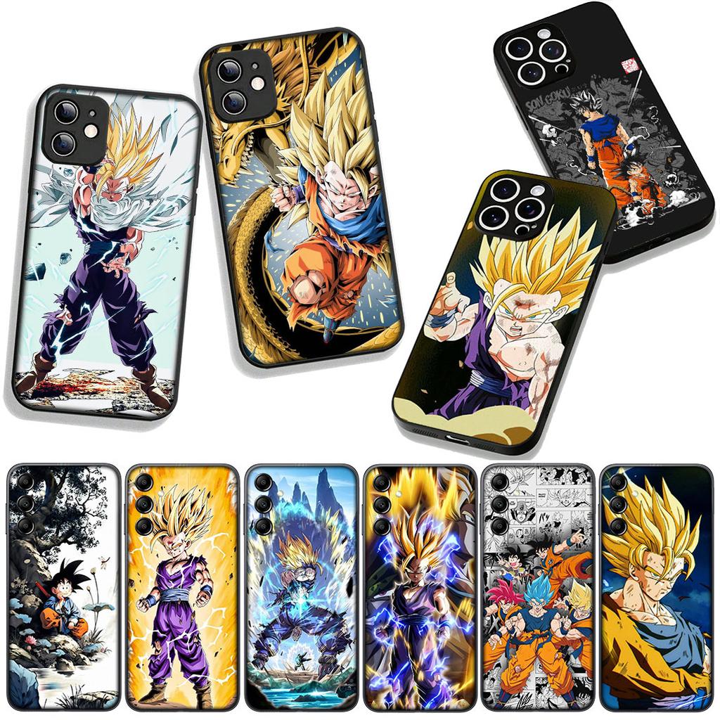 Gokus Dragon Ball Son Gohans Phone Cover for Apple iPhone 15 14 16 Plus 12 13 Mini 17 Pro Max + ProMax 16E Air Casing Case