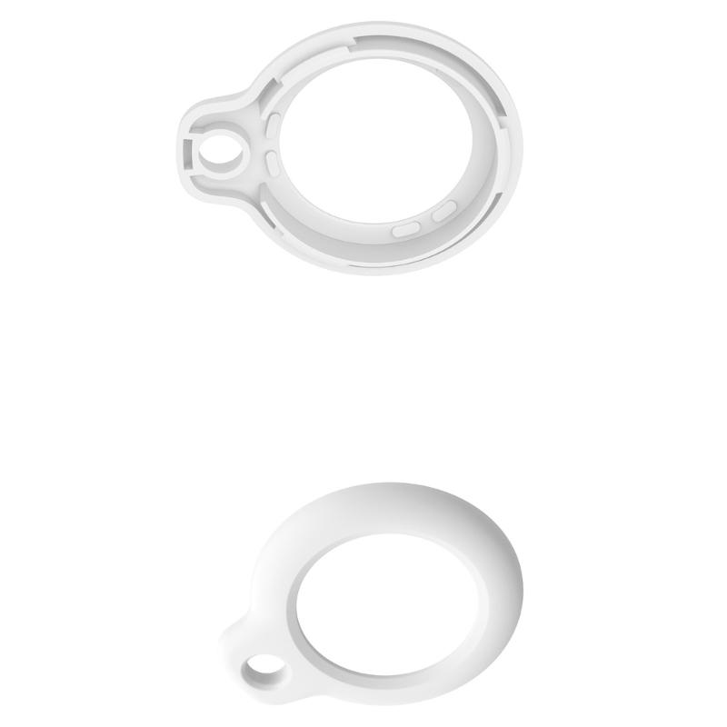 Shockproof Holder Thin Soft PC Cover with Keychains Water Resistant Surfaces Protective Shell Not Slip Grip for Trackers