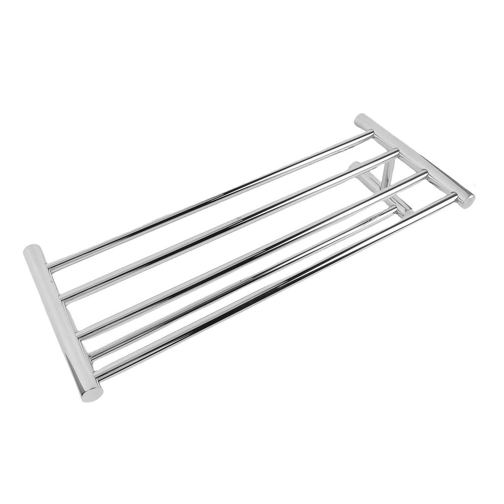 Towel Rack Stainless Steel Wall Mounted Towel Holder Space Saving Towel Hanger Bath Towel Shelf for Bathroom