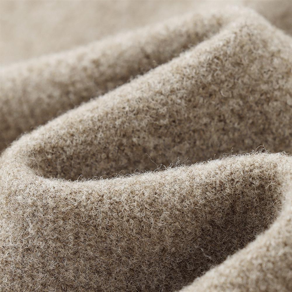 Women's Double-Breasted Wool-Blend Short Coat - Autumn/Winter 2024 Collection