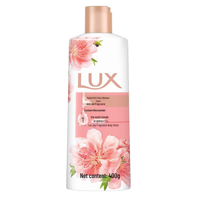 LUX Brightening Pink Cherry Blossom Shower Gel