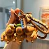 Adorable Capybara Keychain Creative Cartoon Couple Car Key Charm Cute Gift