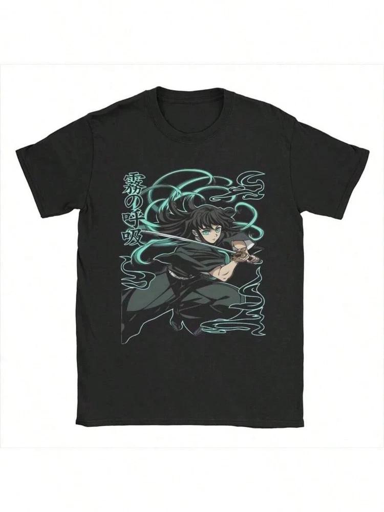 Demons Slayer Muichiro Tokito Anime TShirt Unisex S