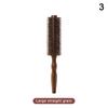 {HBA17} Natural Boar Bristle Nylon Comb Wood Round Roller Hair Brush For Women Men Curly Hair Salon Hairdressing Tools