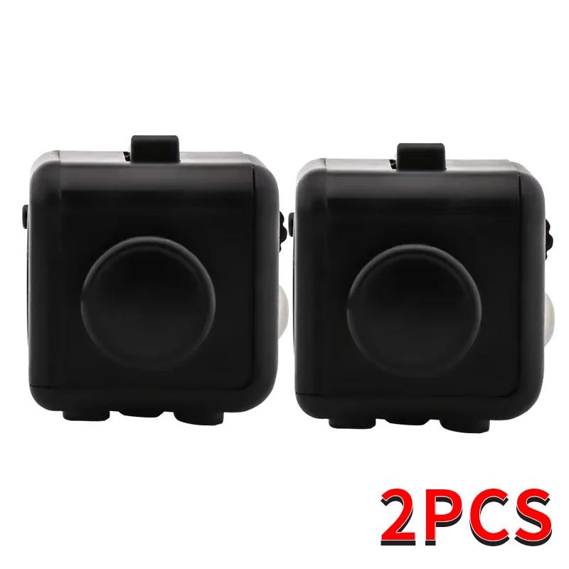 Fashion Decompression Dice Anti-Stress Relieve Adult Children Sensory Gift Fidget Toys Fingertip Press Button Toy For Kids