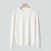 Trendy Harajuku Style Core-Spun Yarn Knitwear – Versatile No-Iron Round Neck Sweater