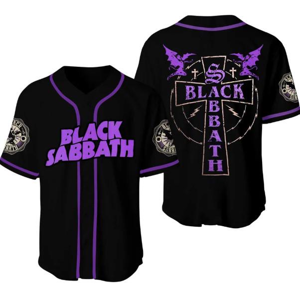 Black Sabbath Baseball Jersey Unisex Gift For Fan UB492