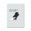 Funny Cute Black Cat Eat Foods Poster Nordic Wall Art Canvas Painting Prints Cartoon Animal Pictures For Living Room Home Decor No Frame
