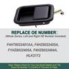 Car Exterior Door Handle Door Latch Assembly Left /Right Side  For Ford L8000 L9000  F4HT8022401AA, F4HZ8022405A