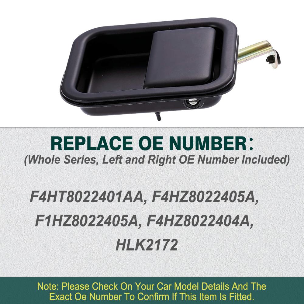 Car Exterior Door Handle Door Latch Assembly Left /Right Side  For Ford L8000 L9000  F4HT8022401AA, F4HZ8022405A