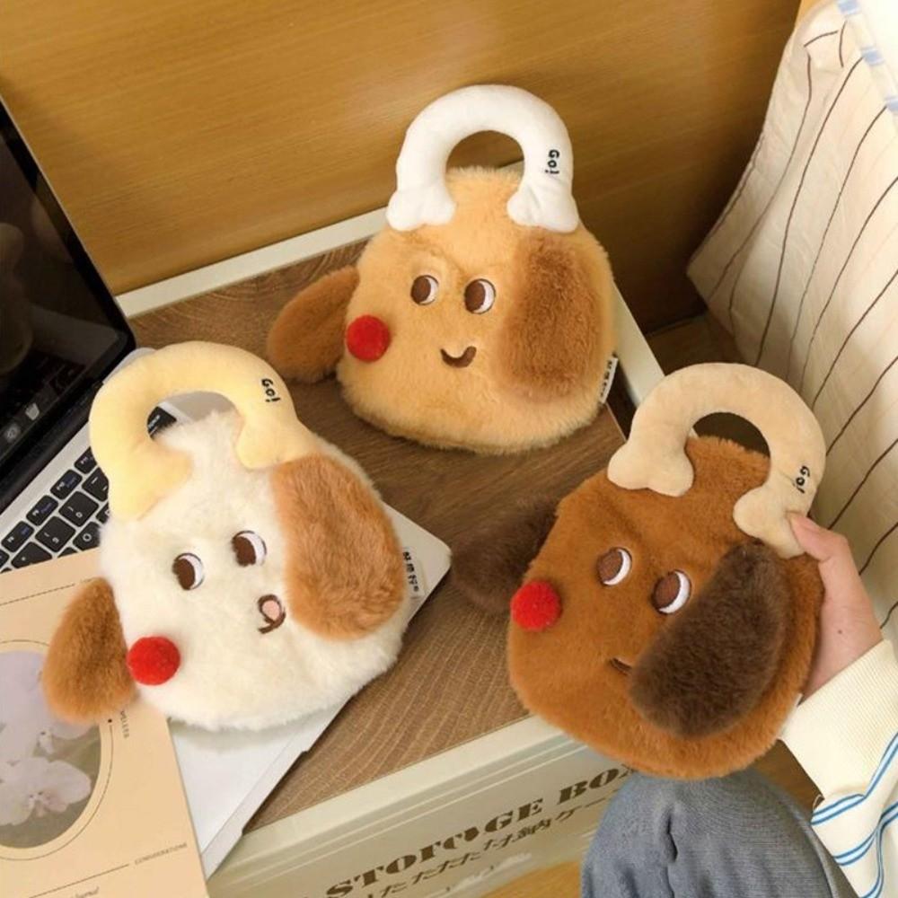 Cartoon Dog Hot Water Bottle 350ML Belly Warmer Cute Hand Warmer  Winter