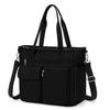Dakuly Tote Bag for Men and Large with Shoulder Perfect for and Black Women, Canvas, Capacity, Strap, Commuting, School, Travel,
