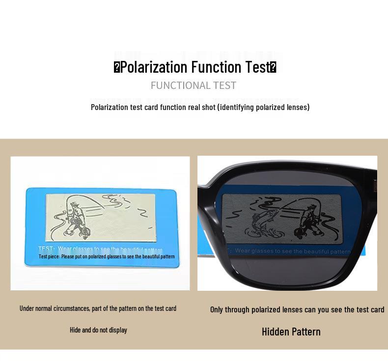Men's High-End European & American Small Frame Polarized Sunglasses - UV Protection for Driving