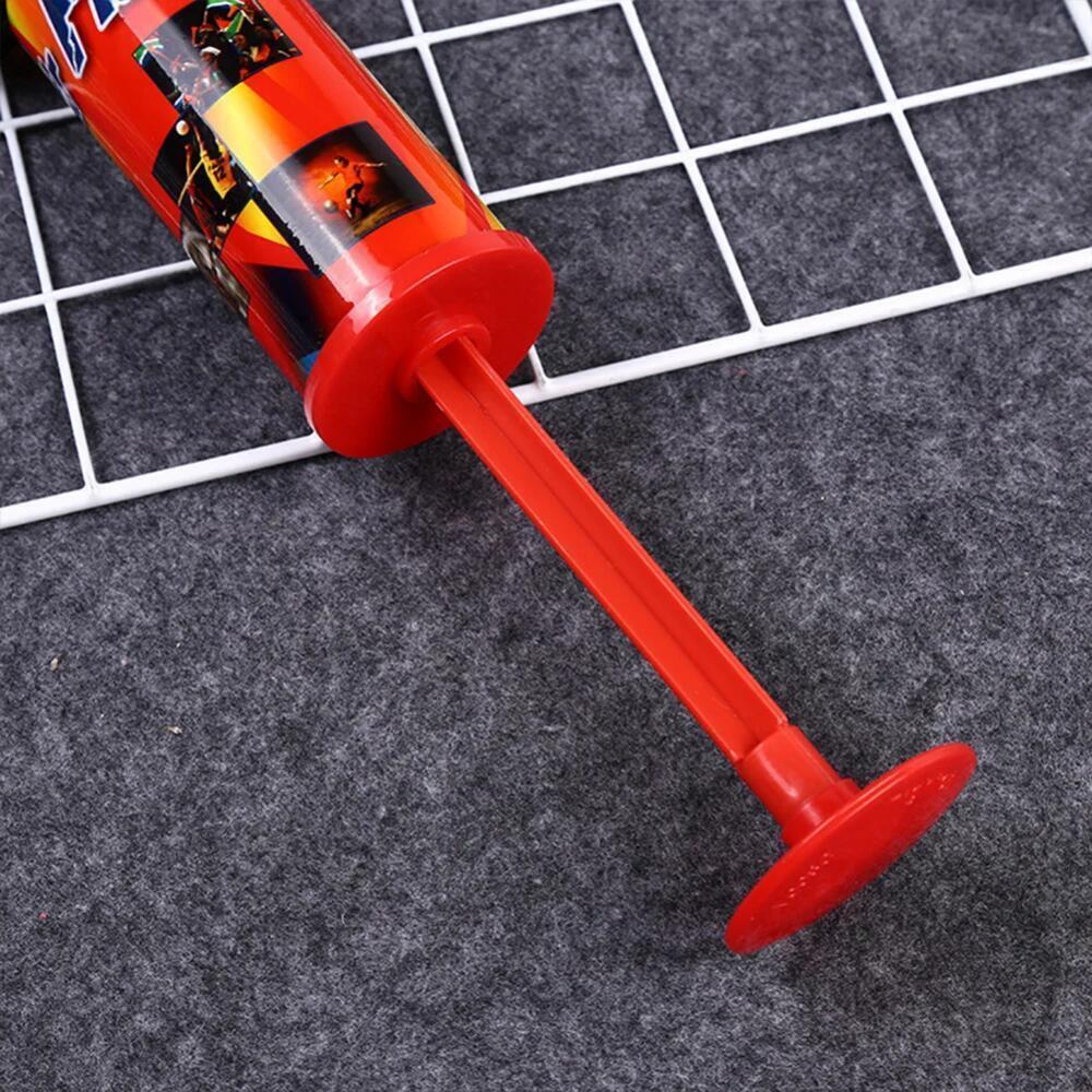 Soccer Horn Football Stadium Horn Handheld Soccer Air Cheering Horn Portable Handpush Pump Blast Air Horns for Sports Events