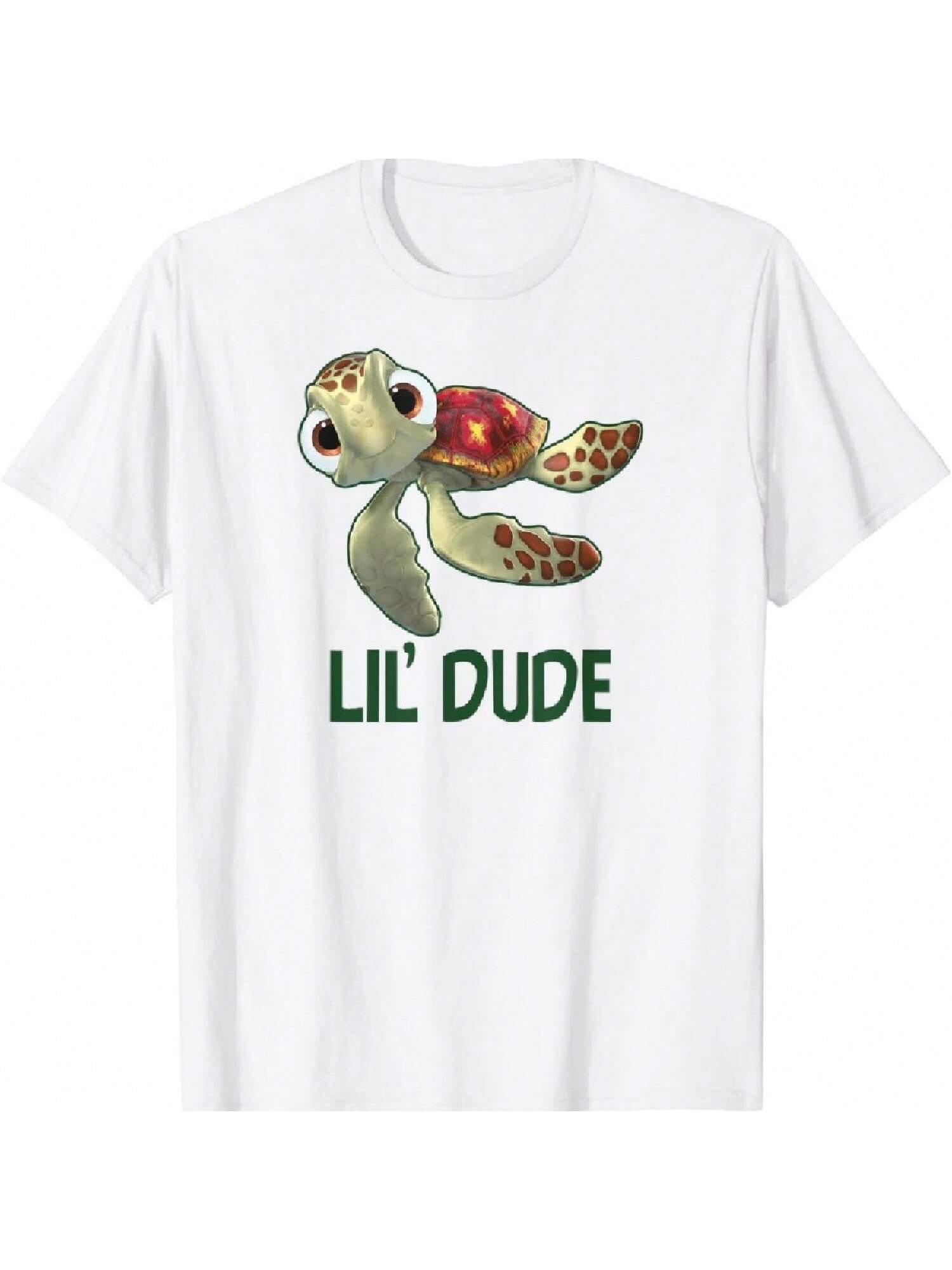 Pixar  Lil  Dude Cool Son Big Chest Logo T-Shirt S разноцветный