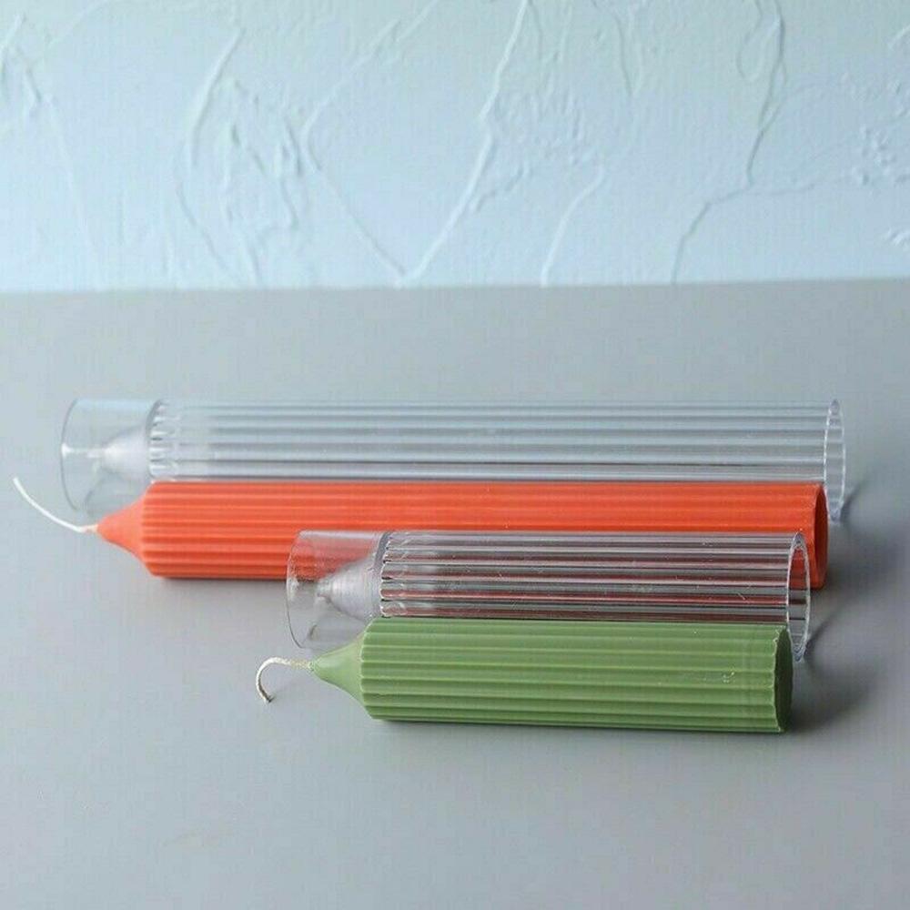 DIY Pillar Cylinder Rib Church Party Candle Mold Wedding Supplies Candle Making Supplies Clay Tool