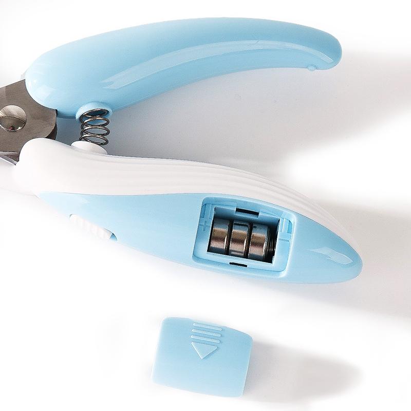 Pet Nail Clippers LED Lights Stainless Steel Scissors Professional pet nail clippers with Safety Guard Pet Claws Dog Supplies