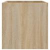 vidaXL Pflanzgefäß Sonoma-Eiche 40x40x40 cm Holzwerkstoff