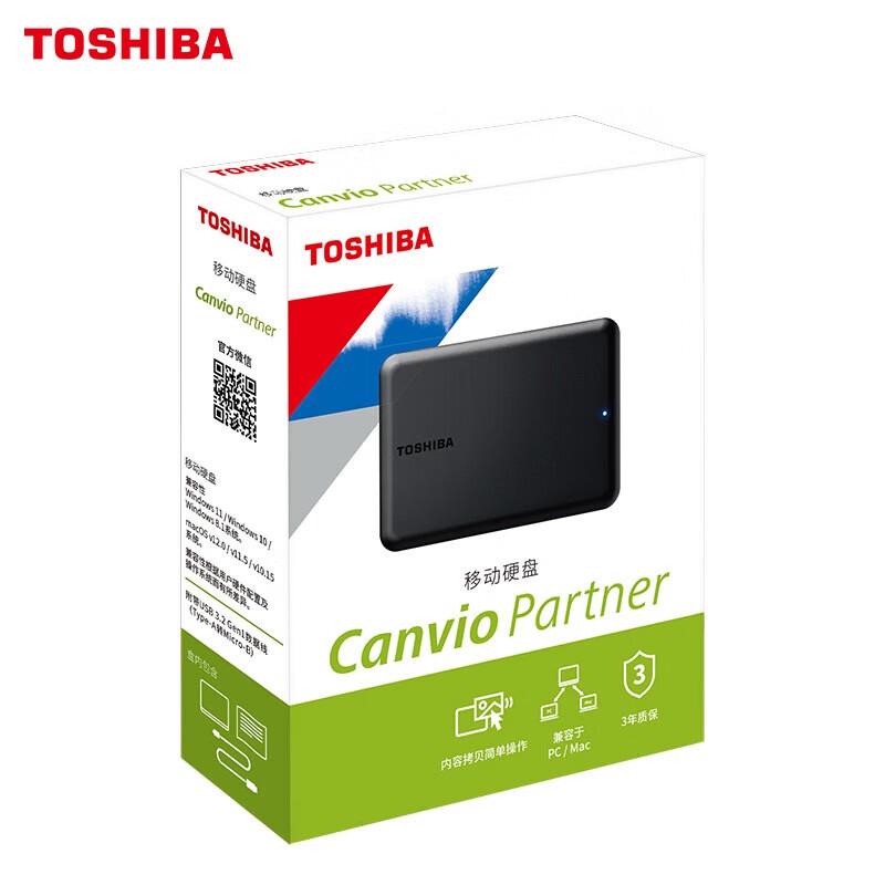 Toshiba Partner 1TB Portable External Hard Drive
