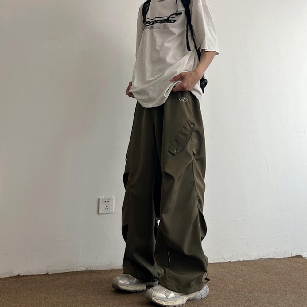 American Style High Street Workman Hose für Herren Sommer 2025 Neu Trendy Weites Bein Lockerer Schnitt Vintage Gerades Bein Freizeithose