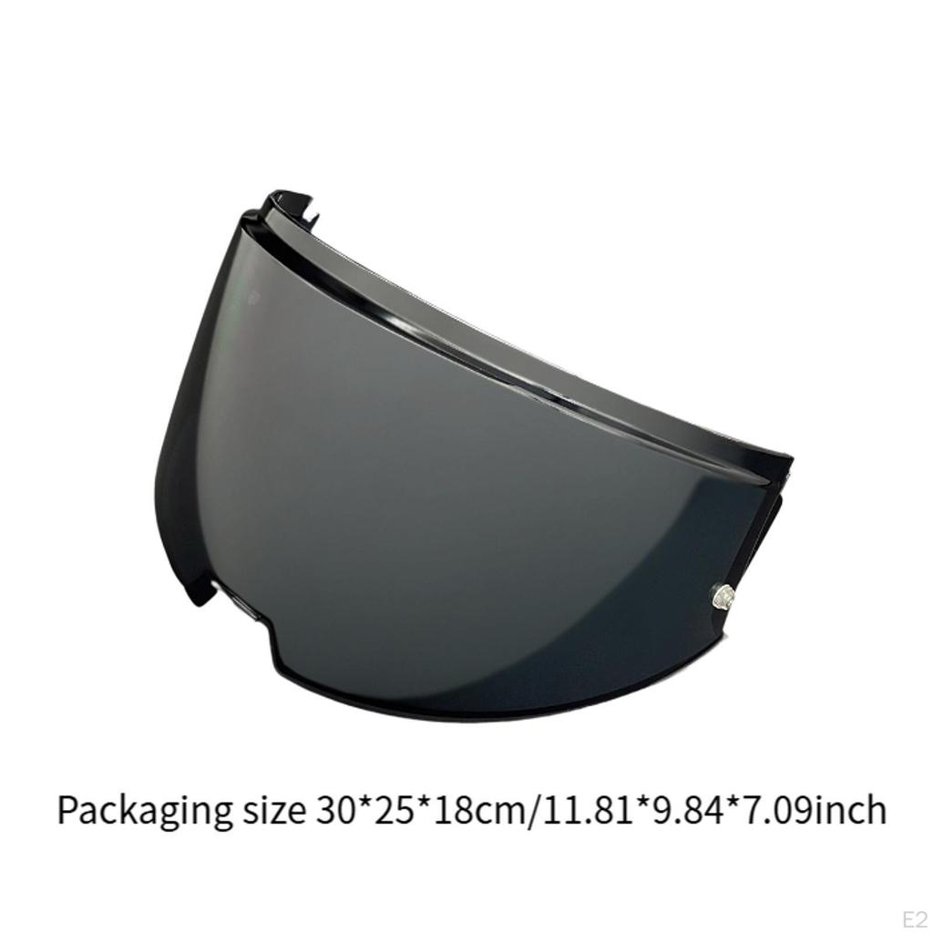 Face Helmet Visor Wind Anti Scratch Easy Installation Replace Part Lens for Ff906 Motorcycle