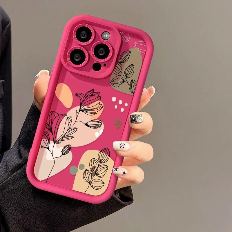 Vintage Flowers and Plants for iPhone17PorMax Phone Case 14 Apple 13 Scrub 12/11 Premium 15