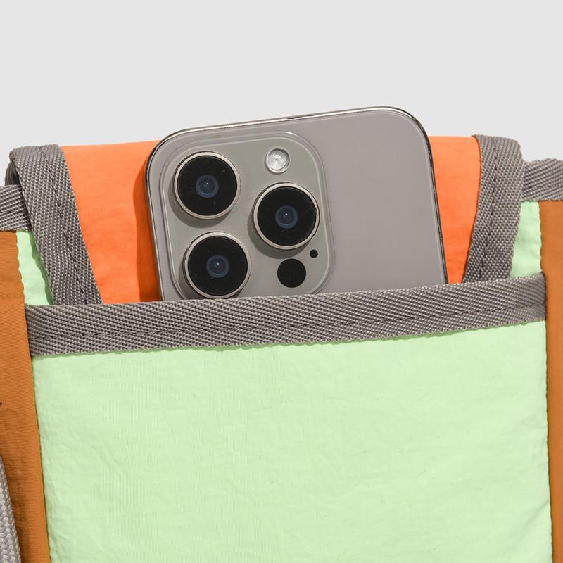 Contrast Shoulder Bag Commuter Small Square Bag Lightweight Mobile Phone Bag