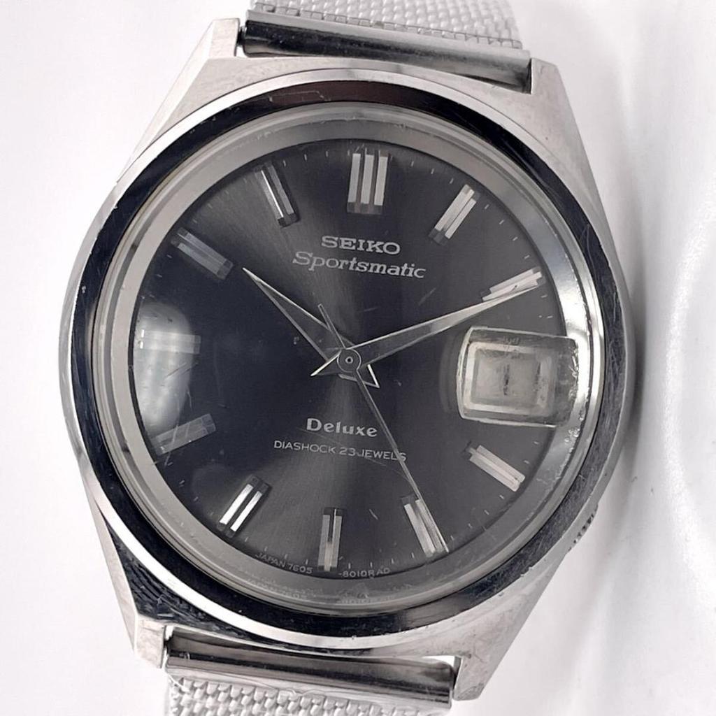 [USED] Rare/Working Seiko Sportsmatic Deluxe 23 Jewels Vintage Watch