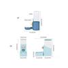Pet Food Feeder Water Bottle Dish Large Capacity Feeding Pets Drinking Dispenser Bowl Supply for Household Professional Shop