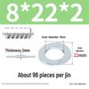 Oversized Thickened Galvanized Iron Flat Washer M2M3456810-M6