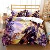 Genshin Impact Animation Cartoon Soft And Comfortable Comforter Bedding Sets Bedding Set Luxury Quilt Cover Customizable