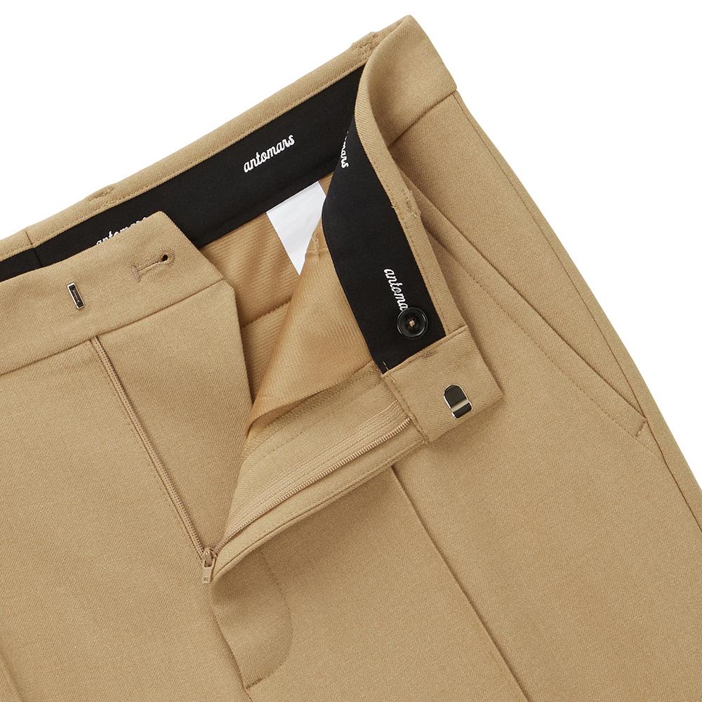 Antomas Wool Texture Pants Men'S Caramel