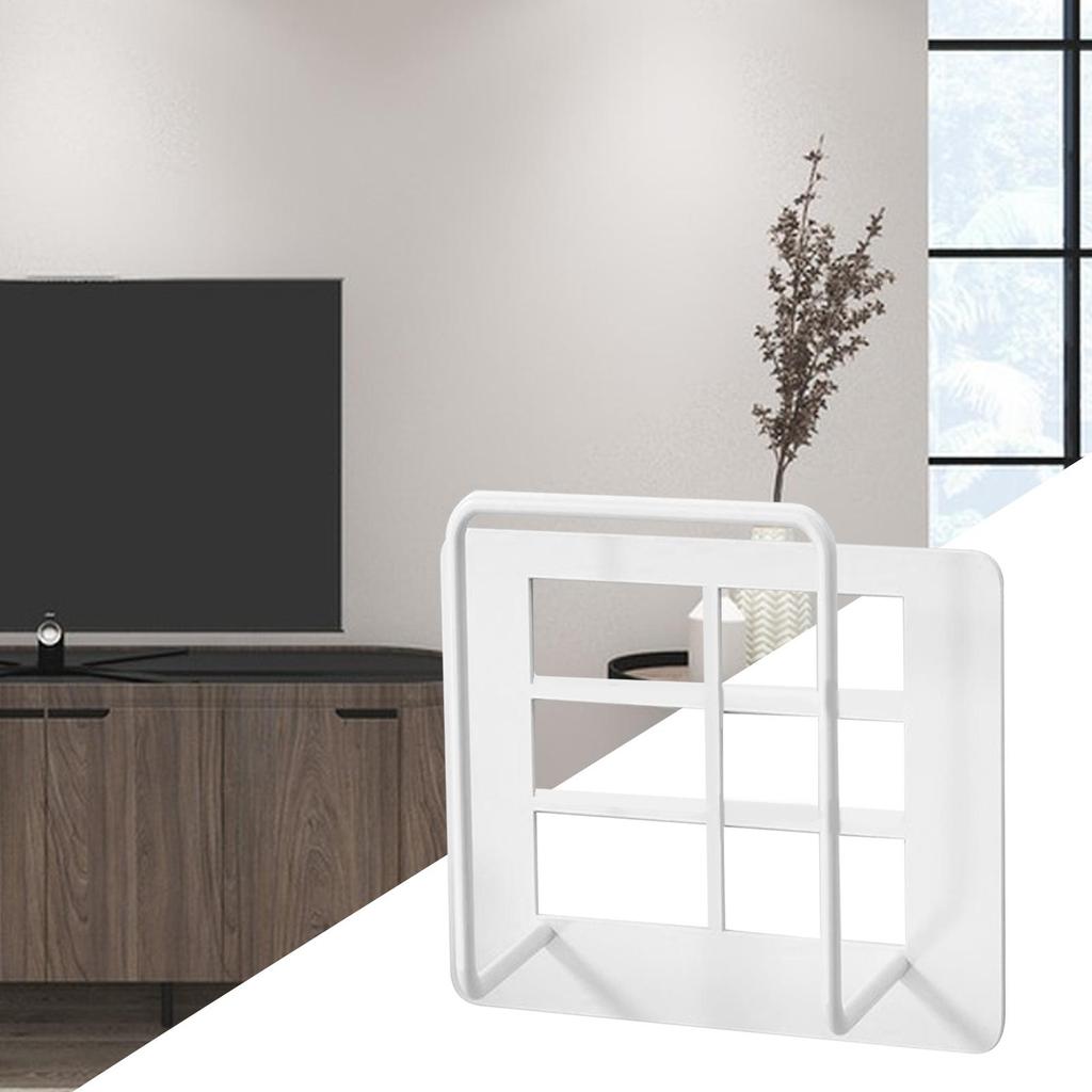 Router Shelf Wall Mount No Drill Heavy-Duty Space-Saving Wall Mounted Router Rack Internet Box For Management Organization Cable