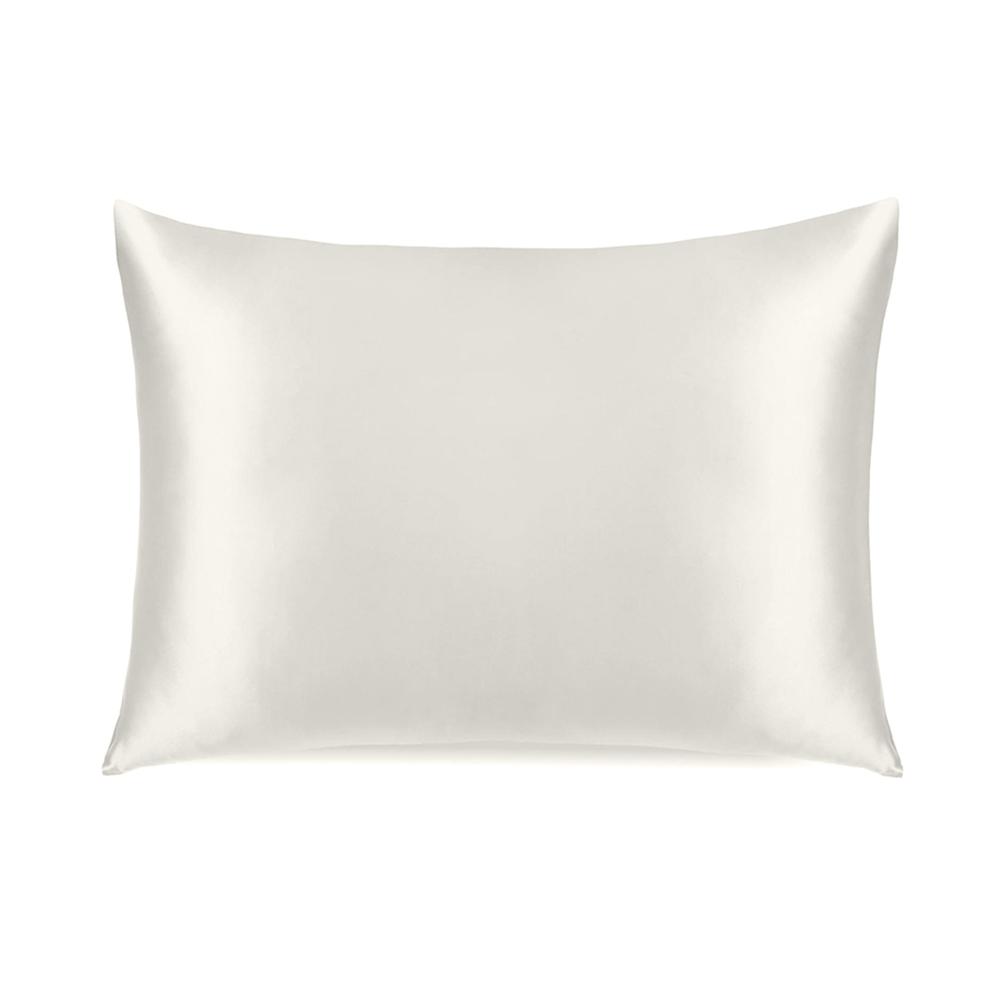 

Satin Pillowcase Soft Pillow Cover 25.7x20 Inch Cooling Pillowcase Comfortable Silky Pillow Cover for Hair and Skin белый