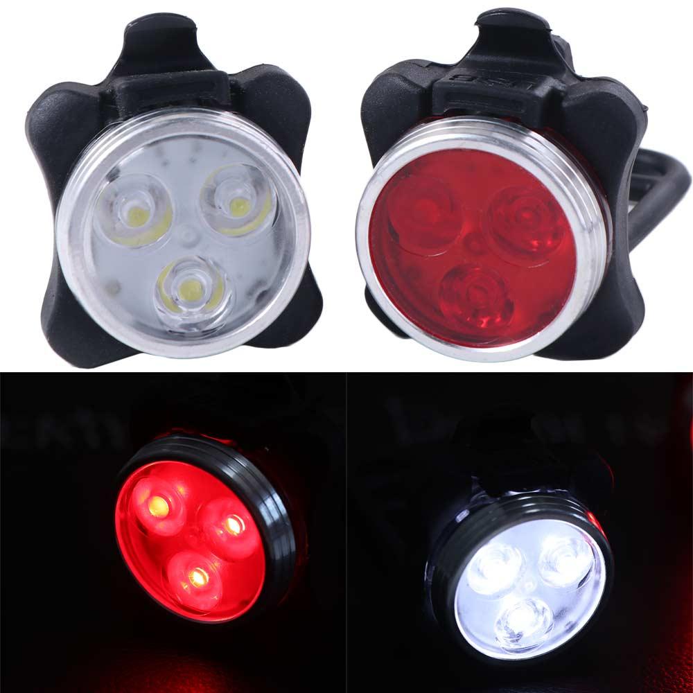 USB Rechargeable Mountain Bike Light Front Headlight Bicycle Lamp  Outdoor Sports
