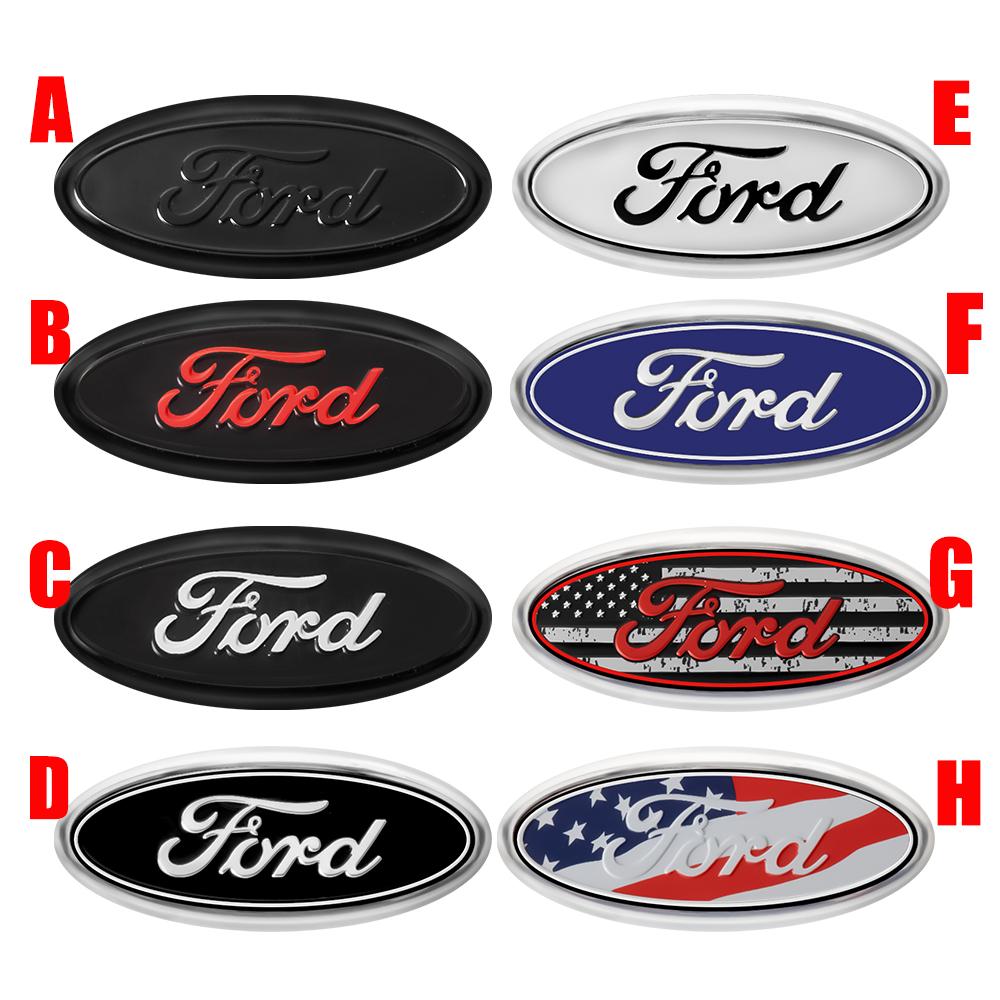 Car Steering Wheel Emblem Decals Badge for Ford Focus 2 Mk3 F150 Mondeo Max Fusion Ranger Escort Explorer KugaTaurus Transit ST
