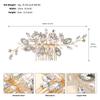 New Bridal Comb Hair Accessories Wedding Ladies Retro Hair Accessories Handmade Rhinestone Pearl Hair Comb Comb