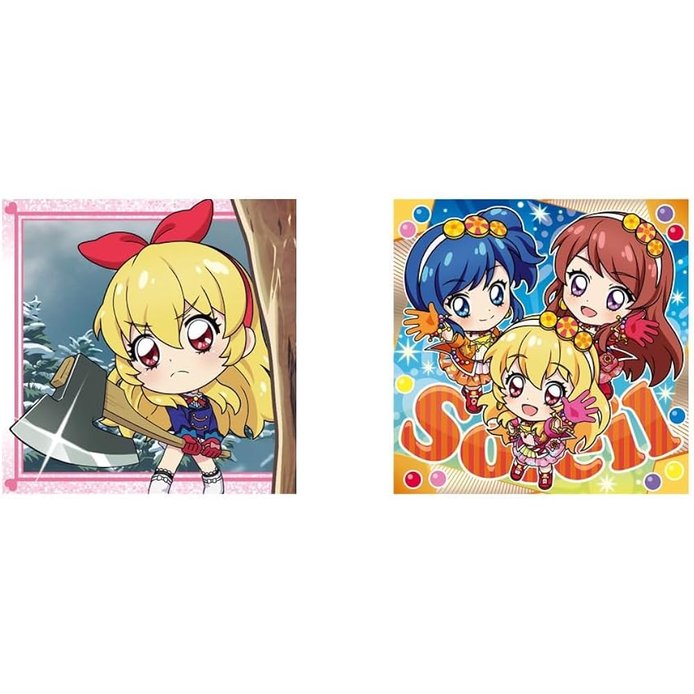 Hello! Aikatsu! Seal Wafer Box of 20 (Food Toy)