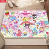 Kawaii Cute Cartoon Characters Doormat,2DPrint Non-slip Floor Mat, Entrance Rug for Bathroom Living Room Kitchen Home Decor Gift
