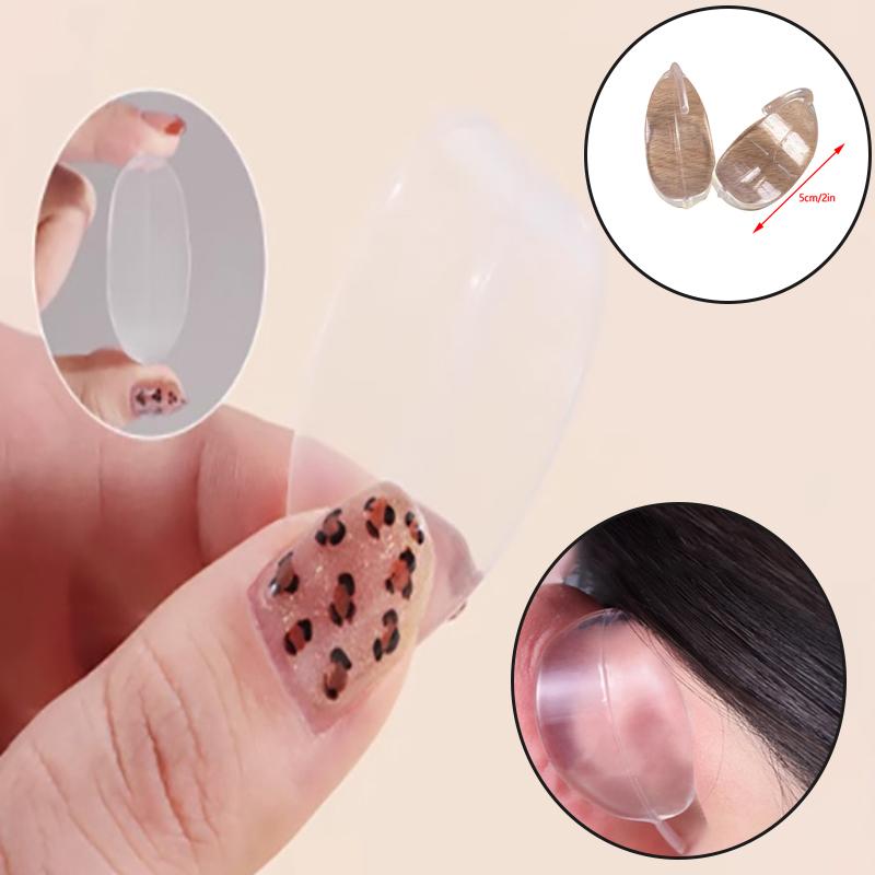 2 Box/4pc Elf Earhook V-Face Wearable Ear Stand Reusable Strong Support Fixed Invisible Earrings Protruding Prominent Correction