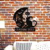 Halloween Metal Wall Art Cat Pumpkin Bat Silhouette Spooky Home Decor Party Custom Sign