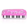 Cloth Musical Pencil Cases Student Pencil Case Piano Note Pencil Bag Musical Note Piano Pouch