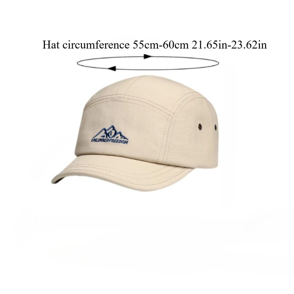 Solid Color Baseball Cap Nylon Mesh With Embroidered Letters For Men Women Outdoor Sports Running Cycling Fashion Wear