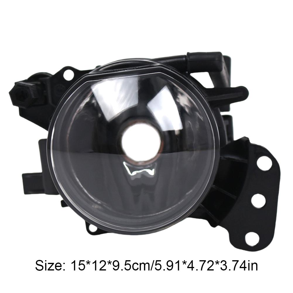 1/2pcs Front Fog Lights Lamp Housing Lens Clear Auto Foglight Bumper Grille Cover for BMW E60 525I 528I 530I 535I 545I 550I M5